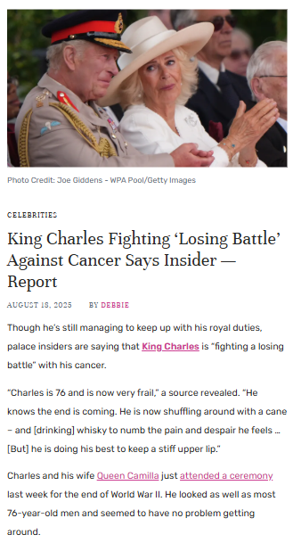 King Charles’ Health: What’s Really Going On?
