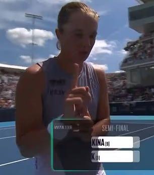 Iga Swiatek stands up for privacy at Cincinnati Open