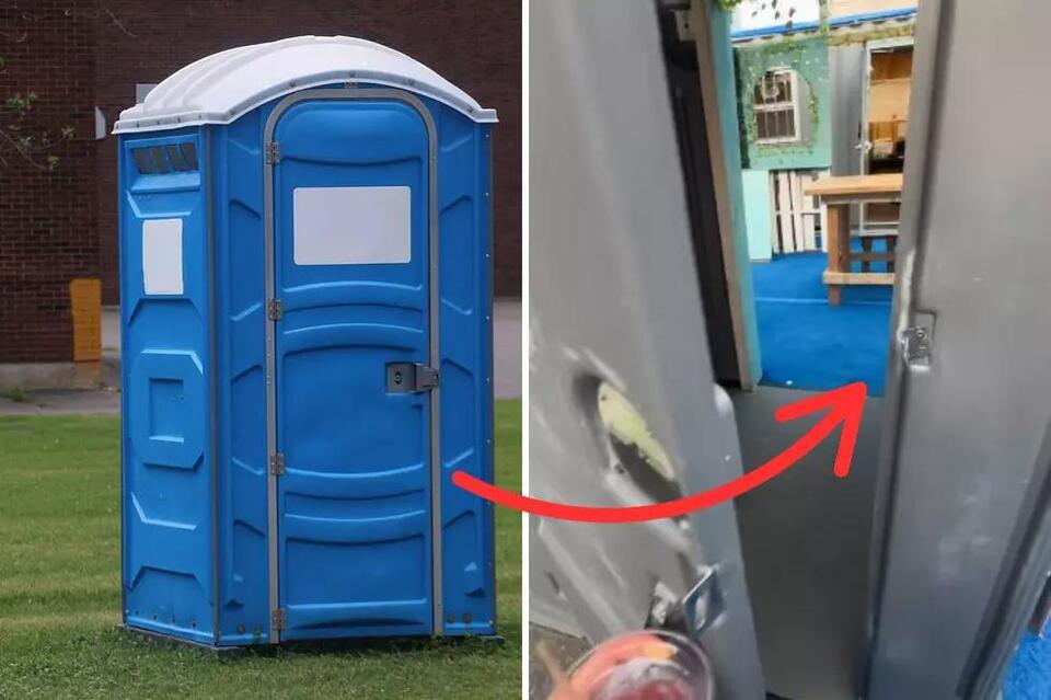 Would you walk through a porta-potty for Boston’s coolest new bar?