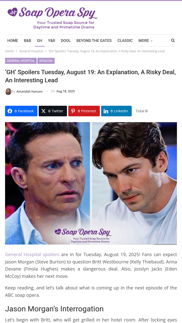 Wild twists and risky moves on General Hospital