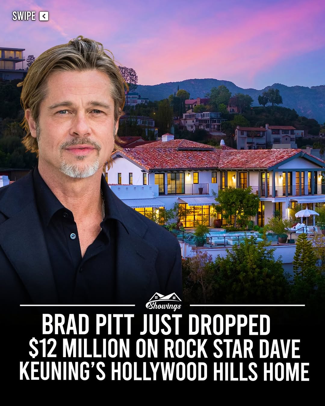 Brad Pitt flips his Los Feliz hideaway
