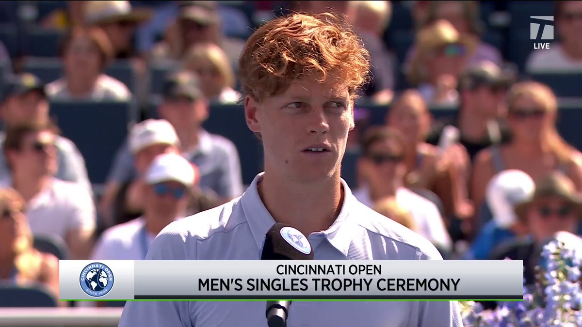 Sinner’s tough call leaves Cincinnati crowd stunned