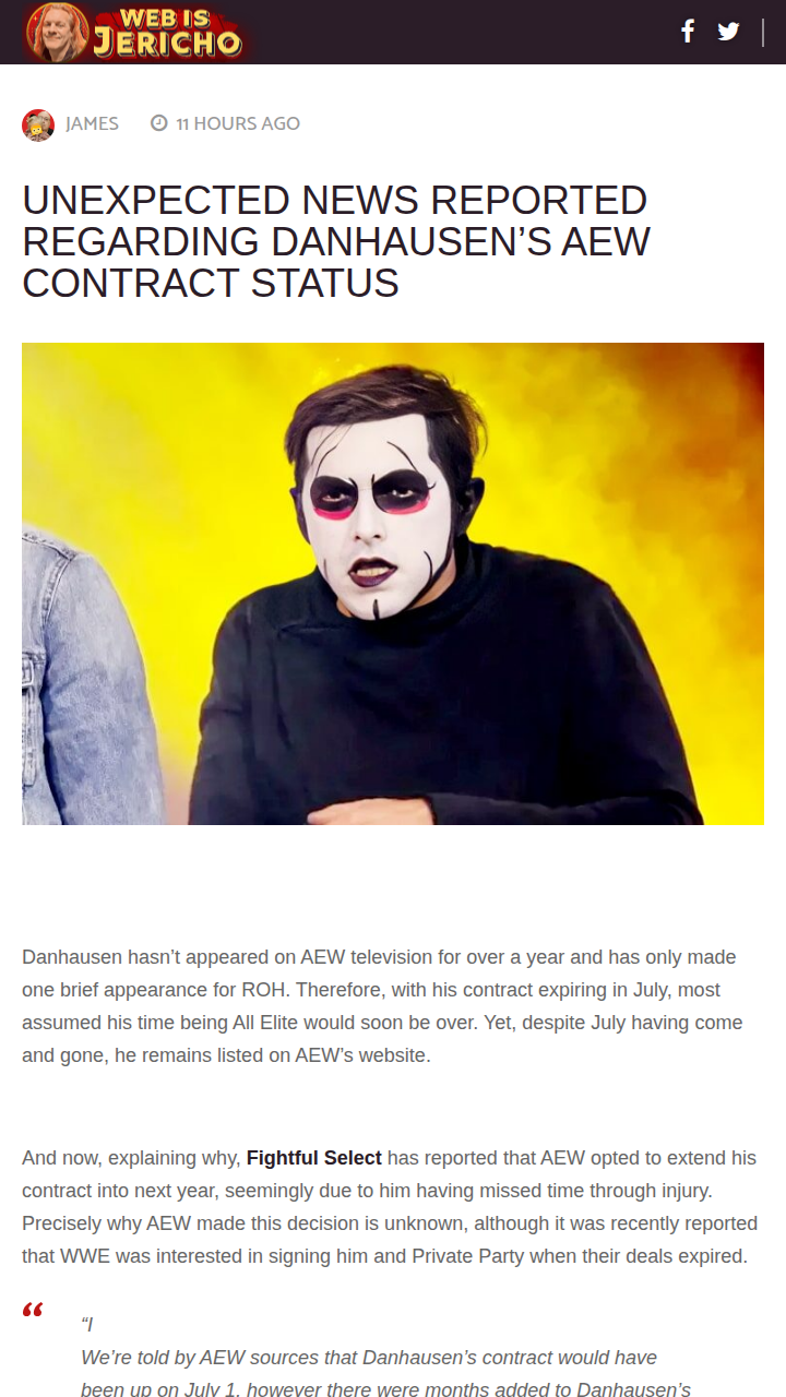 Danhausen’s AEW Contract Twist: What’s Next?