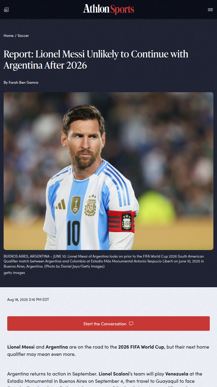 Is This King Leo’s Last Dance in Buenos Aires?
