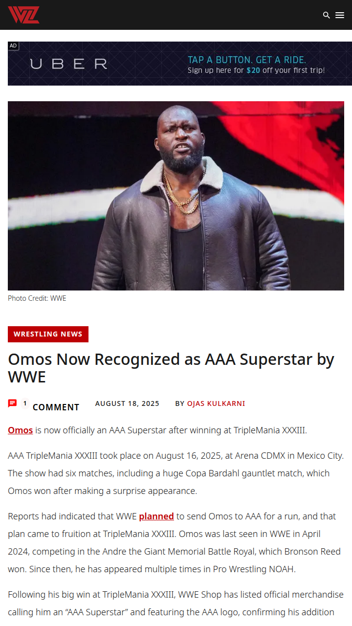 Omos Shakes Up TripleMania 2025!