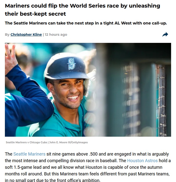 Mariners’ secret weapon could change the playoff race