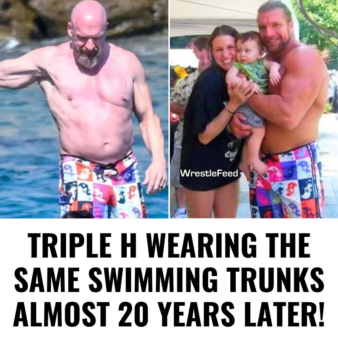 Triple H’s Legendary Swim Trunks Spark Debate