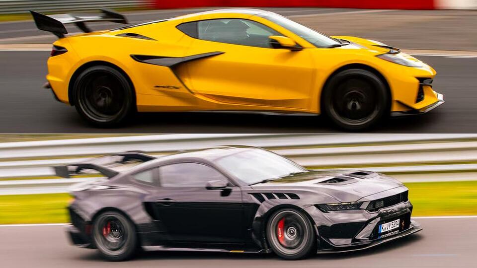 Corvette vs Mustang: Nürburgring Drama!