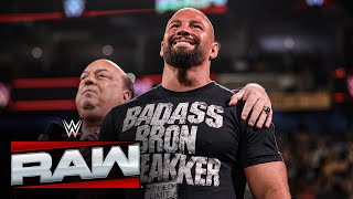 Roman Reigns shakes up Raw with a thunderous spear