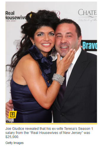 Teresa Giudice’s first RHONJ paycheck shock