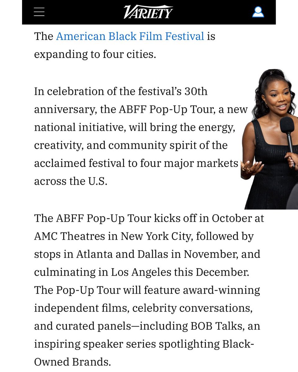 ABFF Pop-Up Tour Bringing Movie Magic IRL