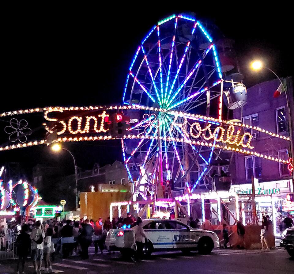Bensonhurst’s Santa Rosalia Feast brings the block to life