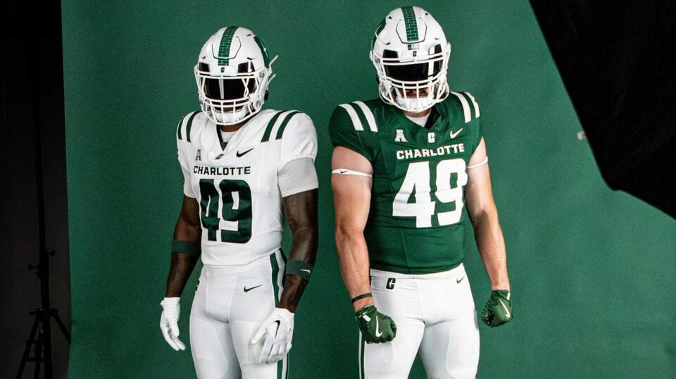 Charlotte 49ers go classic with new uniforms