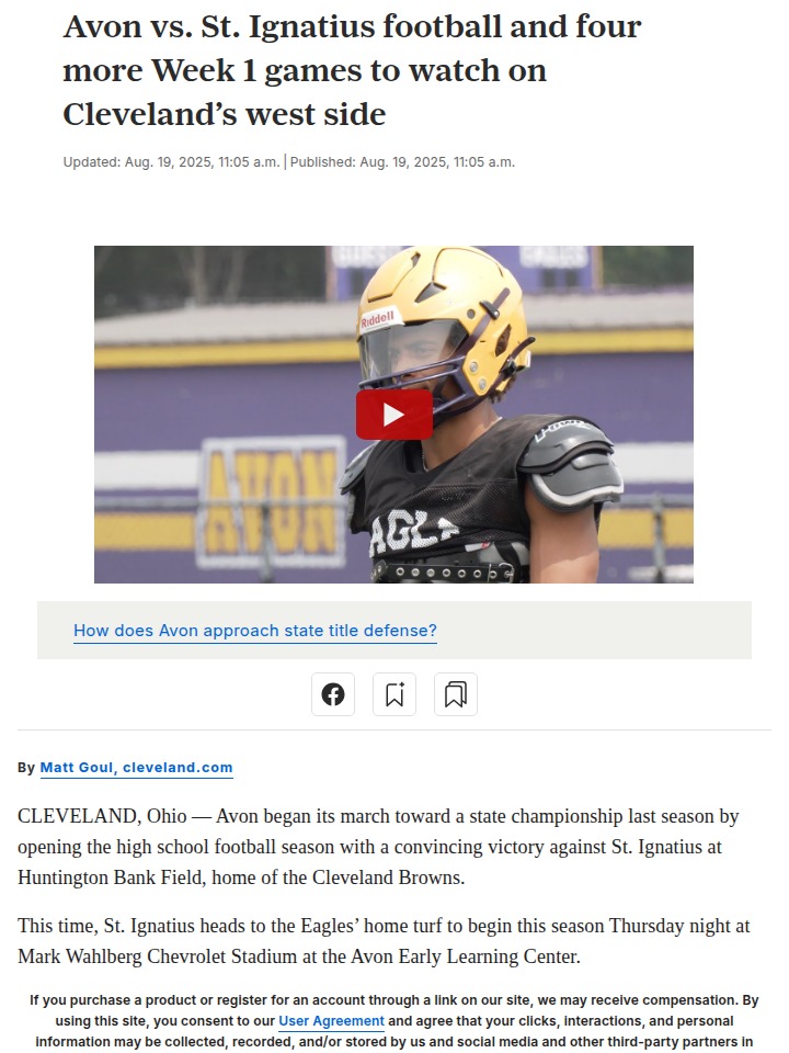 West side football showdowns kick off season