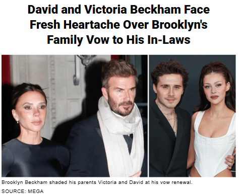 Beckham Family Drama Hits New Level