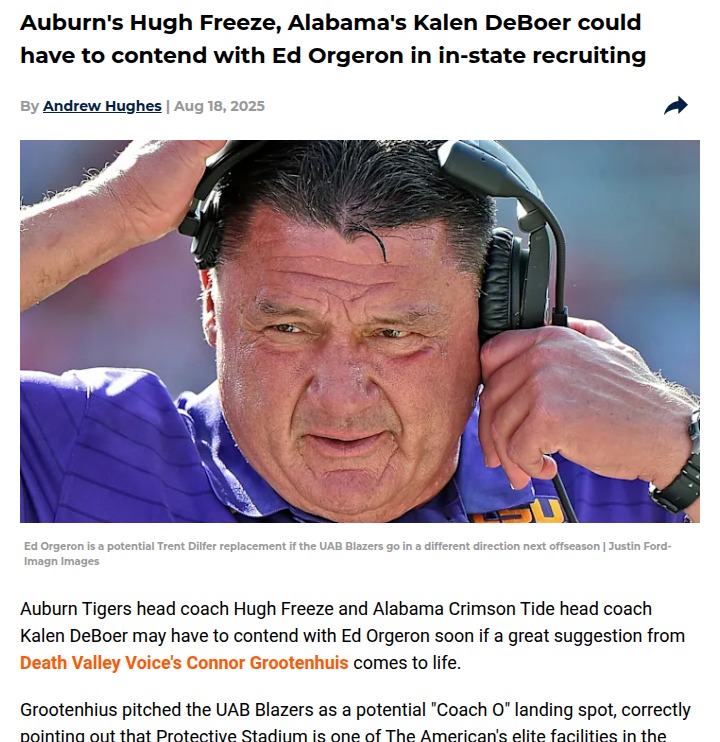 Coach O could shake up Auburn football recruiting