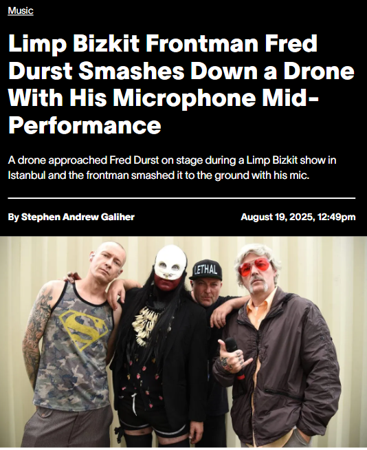 Are Drones Ruining Live Music?