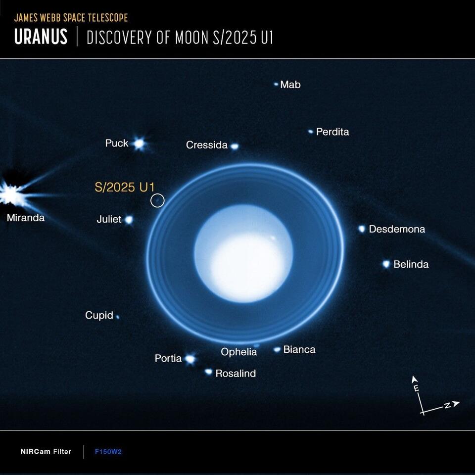 Uranus Just Got a New (Tiny) Moon!