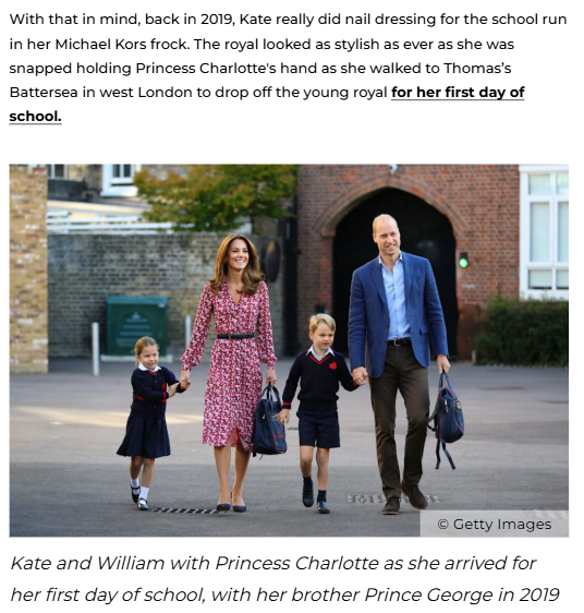 Kate’s School Run Dress Is My New Mom Uniform