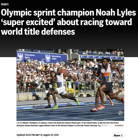 Lyles vs Jamaica: Sprint Showdown Heats Up