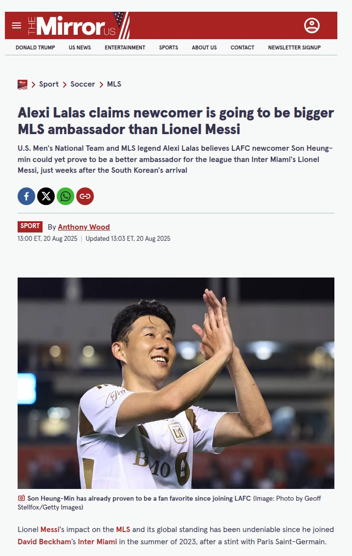 Son Shakes Up MLS: Bigger Than Messi?