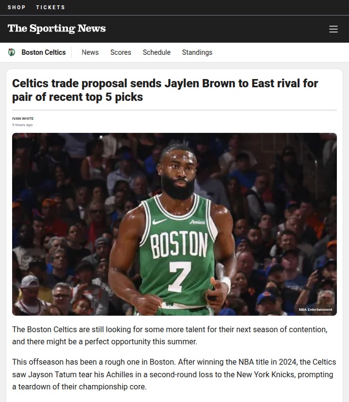 Is Jaylen Brown Really Headed to Detroit?