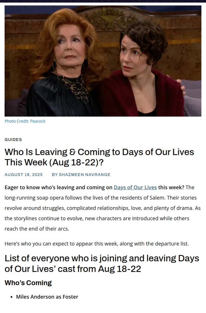 Tony & Gabi’s Sneaky Power Move in Salem 👀