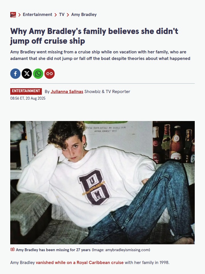 Amy Bradley: New Netflix Twist? 🚢