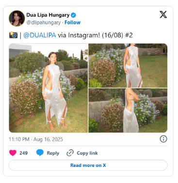 Did Dua Lipa’s Dress Steal Her Own Birthday Show? ✨