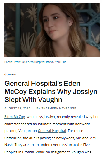 Josslyn & Vaughn’s Unexpected Hookup 😱