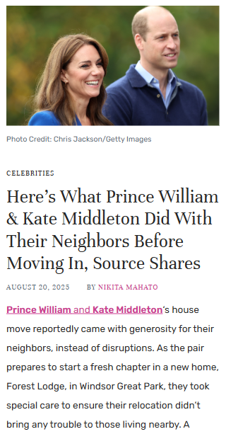Royal Neighbors Get VIP Treatment? 👑