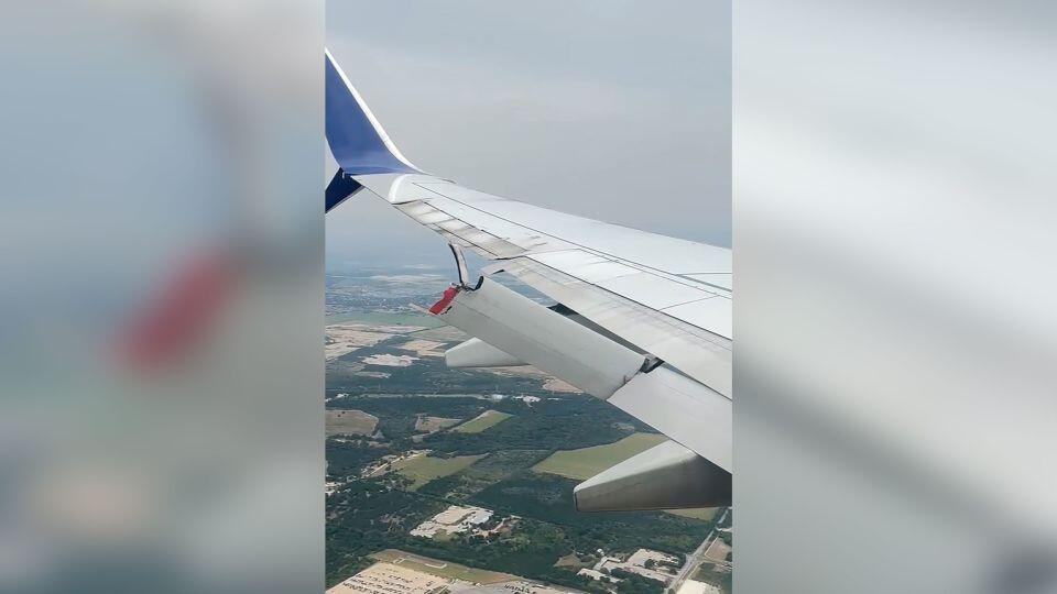 Plane Wing Drama: What Would You Do?