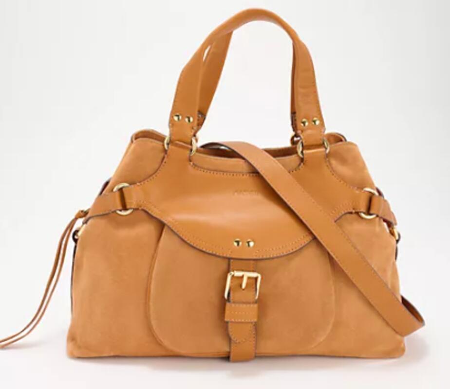 This Suede Bag Is Flying Off QVC!
