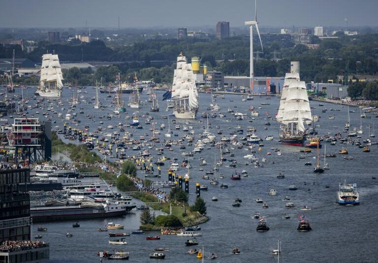 Amsterdam’s Epic Tall Ship Takeover!