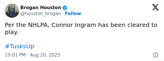 Connor “The Wall” Ingram Cleared—What’s Next?