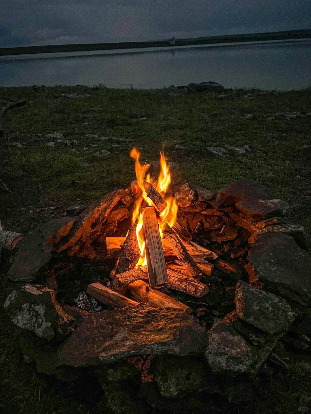 Campfire under the stars. This is life!