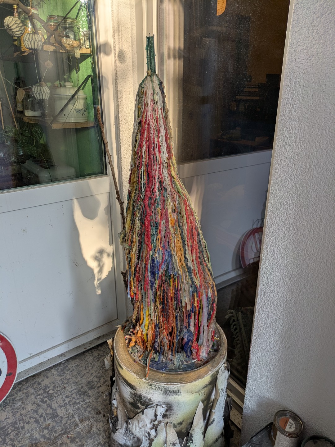 We Don't Know What To Do With My Partner's Giant Candle 😬
