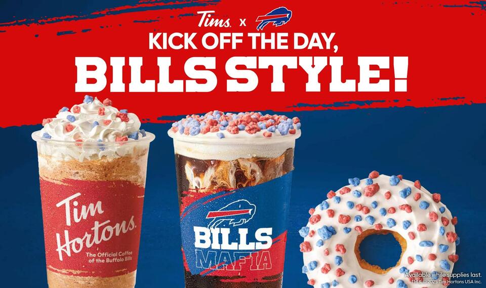 Bills Mafia treats hit Tim Hortons in Buffalo