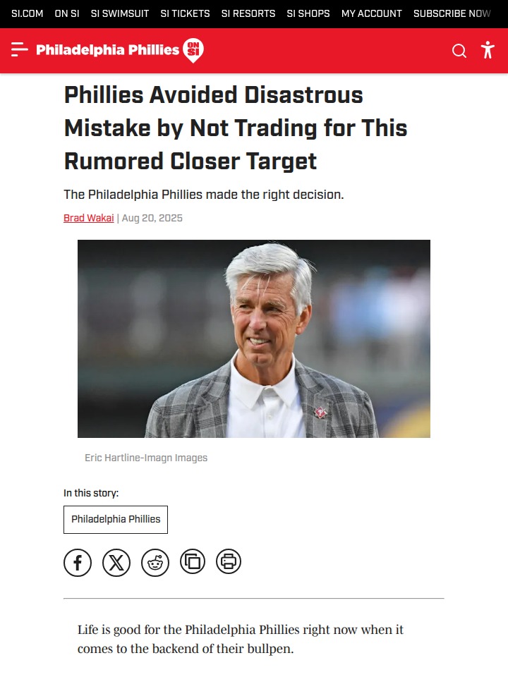 Phillies’ bullpen gamble pays off big