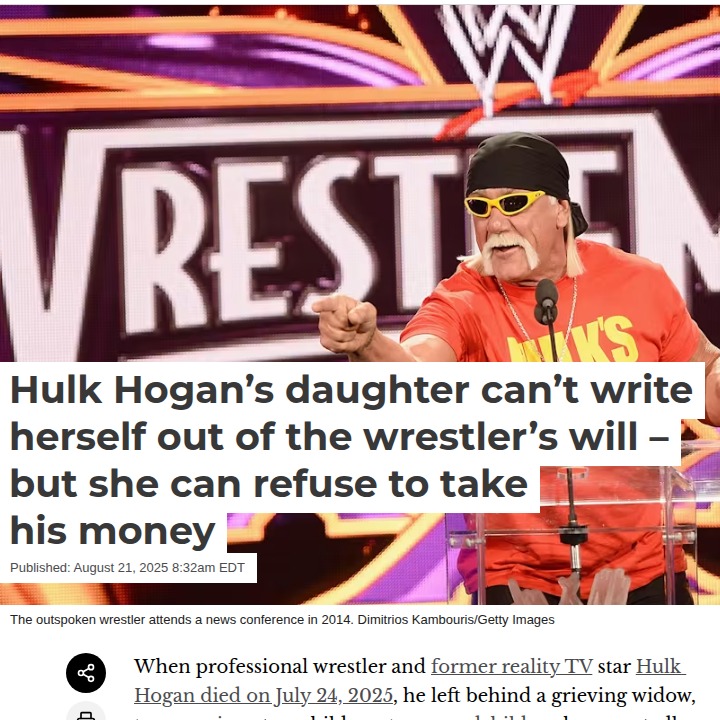 Brooke Hogan Steps Out of Hulkster’s Will—Why?