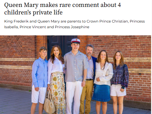 Queen Mary Spills on Kids’ Secret School Move 👀