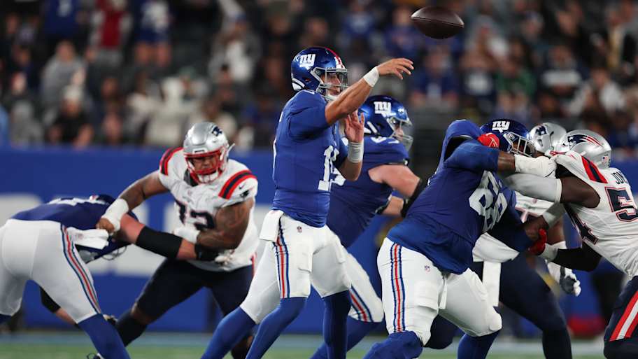 Big Blue drops the hammer on the Pats