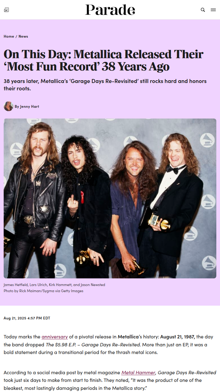 Metallica’s Wildest Era? Fans Still Debating! 🤘