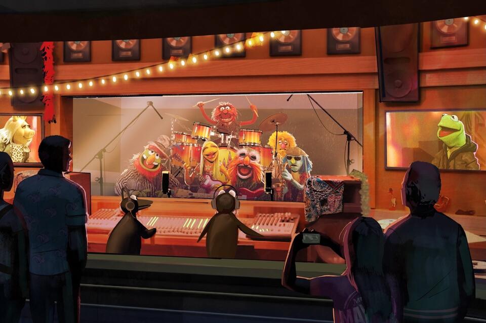 Muppets Take Over Rock ‘n’ Roller Coaster! 🎸