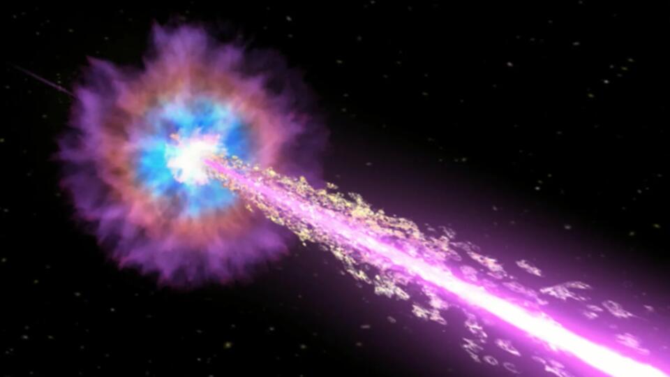 12-Billion-Year-Old Space Explosion Tracked!