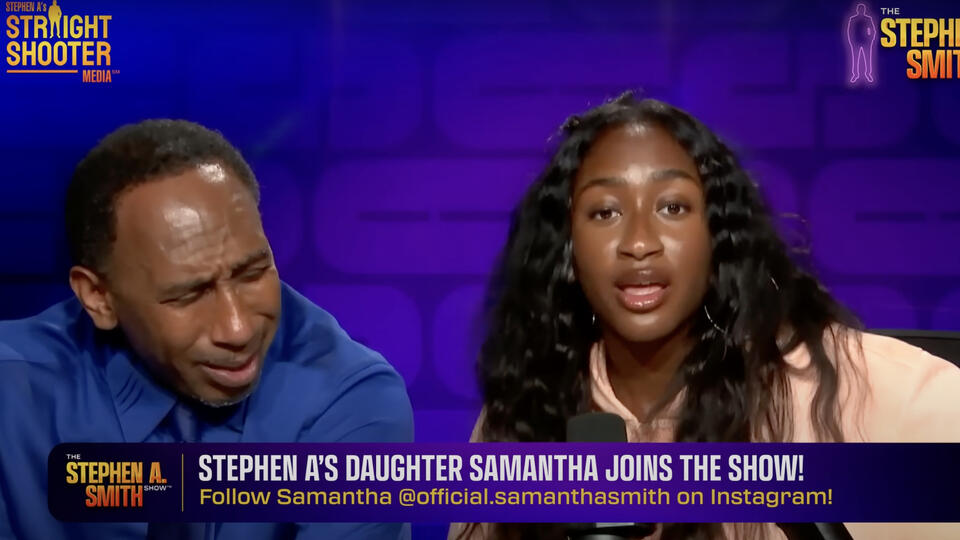 Stephen A. Smith’s Daughter Spills Her Crush