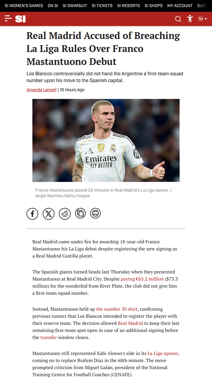 Los Blancos’ Mastantuono Move: Smart or Shady?