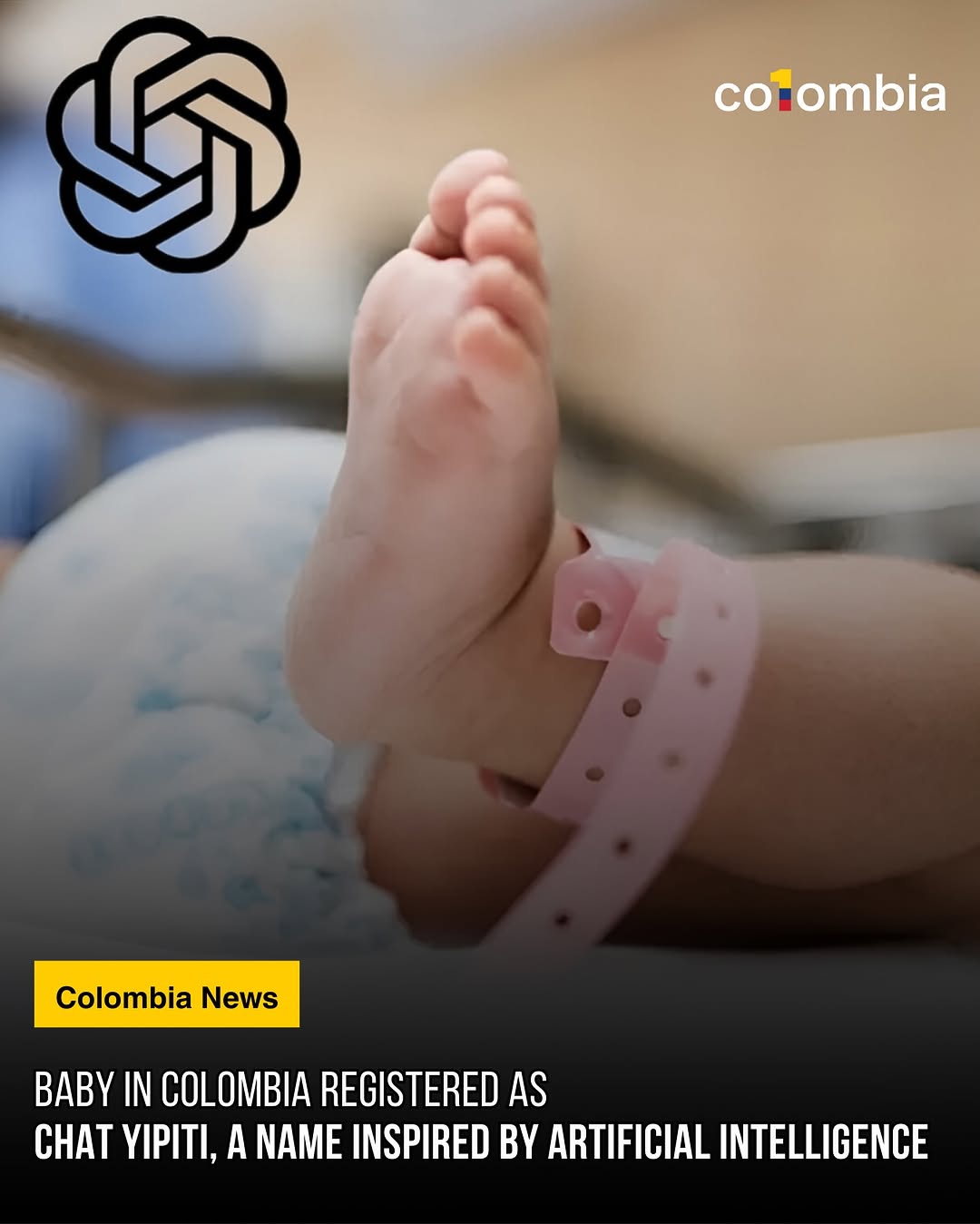 Colombian baby named after ChatGPT sparks debate