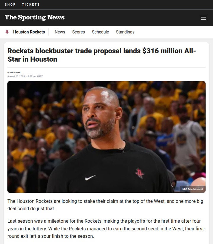 Could Houston become the NBA’s next superteam?