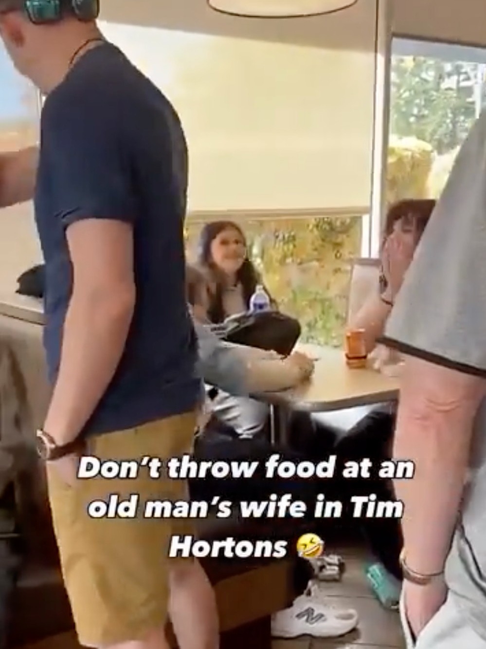 I’m an old man but I'd still punch anyone who disrespected my wife